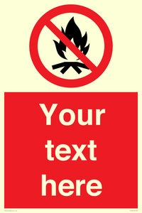 Custom prohibition No campfire